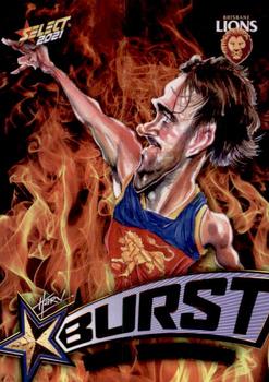 2021 Select AFL Footy Stars - Starburst Caricatures Fire #SP5 Rhys Mathieson Front